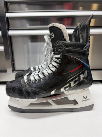 CCM Ribcor Total Custom 100K Pro Size 10 Regular Width (Used) NHL Pro Stock