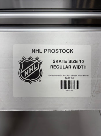 True SVH Custom Pro Skate Size 10 Regular Width (New) NHL Pro Stock