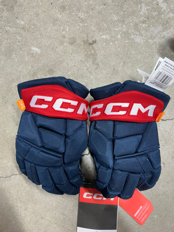 12” CCM Pro Stock Team USA Olympics Hockey Gloves (New)