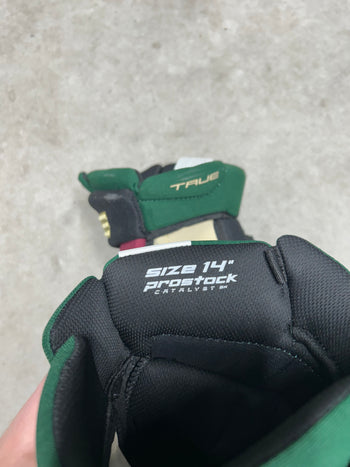 14” True Catalyst 9X Pro Stock Hockey Gloves Arizona Coyotes Kachina (New)