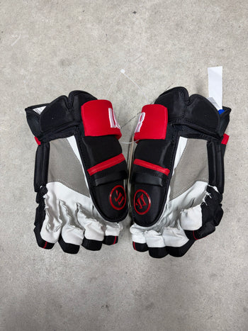 14” Warrior Covert Pro QRE Hockey Gloves (New) Carolina Hurricanes ￼