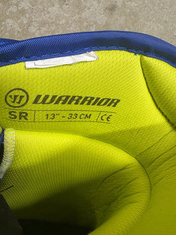 13” Warrior ALPHA X1 pro Pro Hockey Gloves (New) Pro Stock