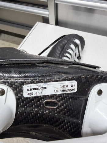 CCM Ribcor Pro Size 8.5 Regular Width COLIN BLACKWELL (Used) NHL Pro Stock