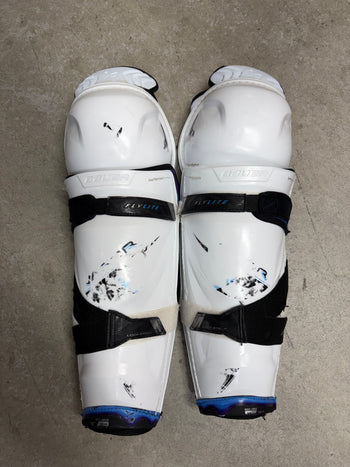 15” Senior Bauer Vapor Flylite Shin Pads (Used) Pro Stock