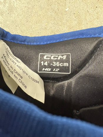 14” CCM Pro Stock NHL Toronto Maple Leafs Hockey Gloves (New)