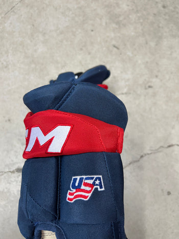 14” CCM Pro Stock Team USA Olympics Hockey Gloves (New)