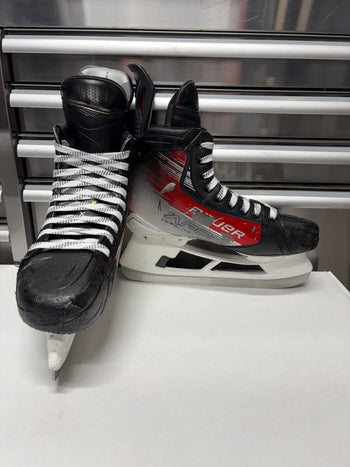 Bauer Hyperlite2 Skate Size 9 FIT 2 (Used) WASHINGTON CAPITALS Pro Stock