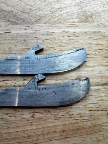 288mm Bauer LS3 NHL Pro Stock Used Steel (Blade/Runner)
