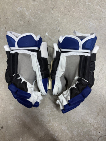 15” Warrior Covert Pro QRE Hockey Gloves (New) Tampa Bay Lightning NHL Pro Stock