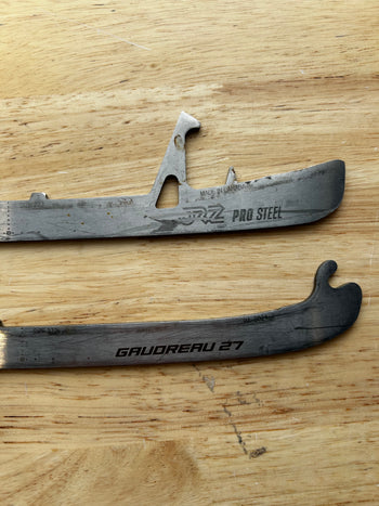 Size 272mm True Shift DLC BlackSteel Used NHL Pro Stock Steel (Blade/Runner)