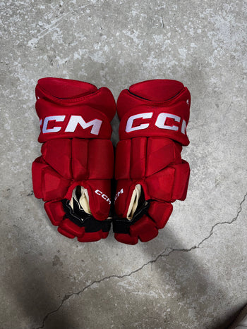 15” CCM Pro Stock NCAA Hockey Gloves (New)
