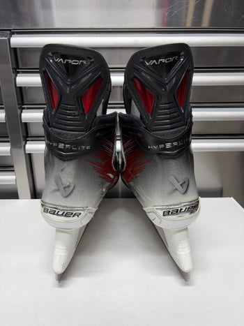 Bauer Hyperlite2 Skate Size 9 FIT 2 (Used) WASHINGTON CAPITALS Pro Stock
