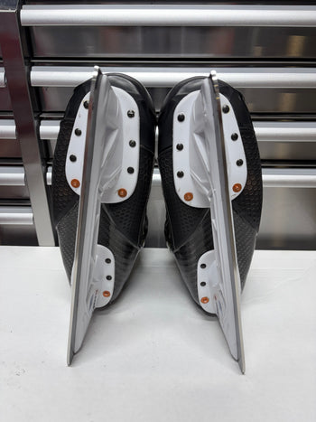 True SVH Two Piece Custom Pro Goalie Skate Size 9 Regular Width (Used) NHL Pro Stock