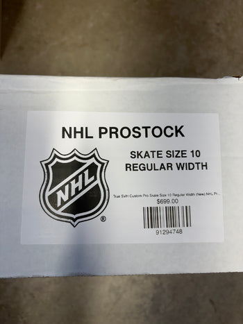 True SVH Custom Pro Skate Size 10 Regular Width (New) NHL Pro Stock