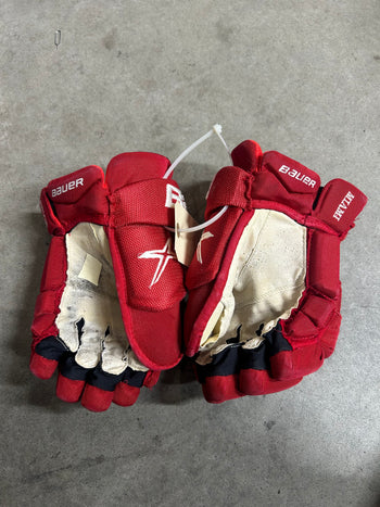 13” Bauer Vapor 2x Pro Gloves Miami University Pro Stock Used