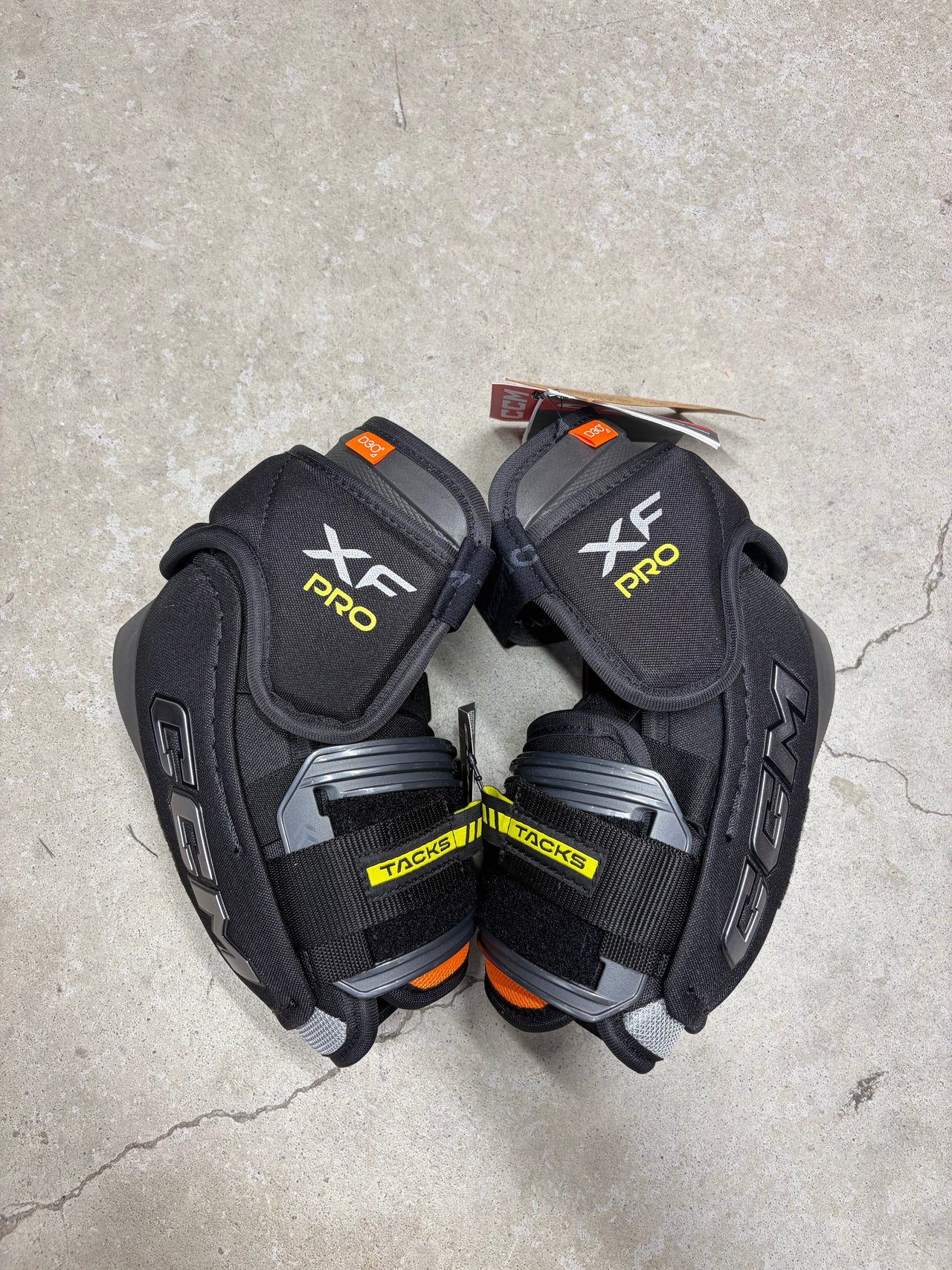 CCM XF Pro SR Large Elbow Pads (New) Pro Stock