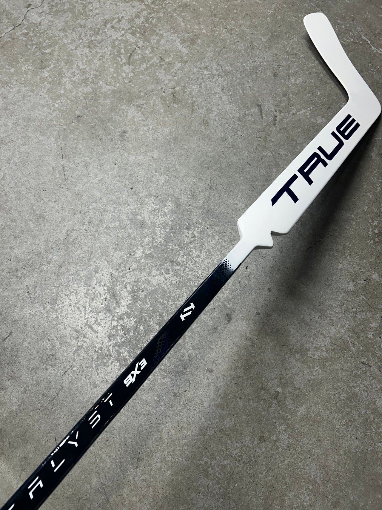 Left Hand 26” True 9X3 Catalyst Pro Stock Goalie Stick