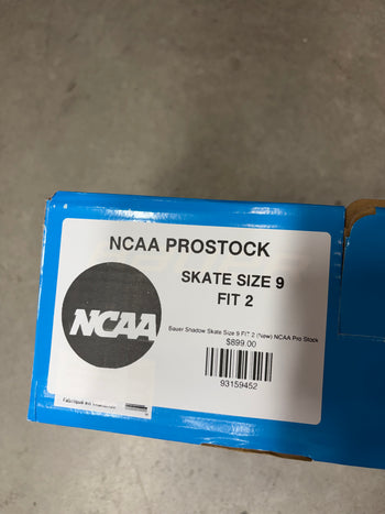 Bauer Shadow Skate Size 9 FIT 2 (New) NCAA Pro Stock
