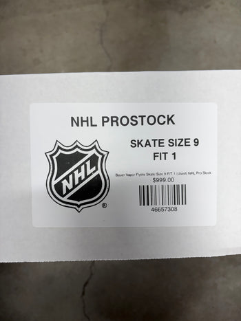 Bauer Vapor Flylite Skate Size 9 FIT 1 (Used) NHL Pro Stock