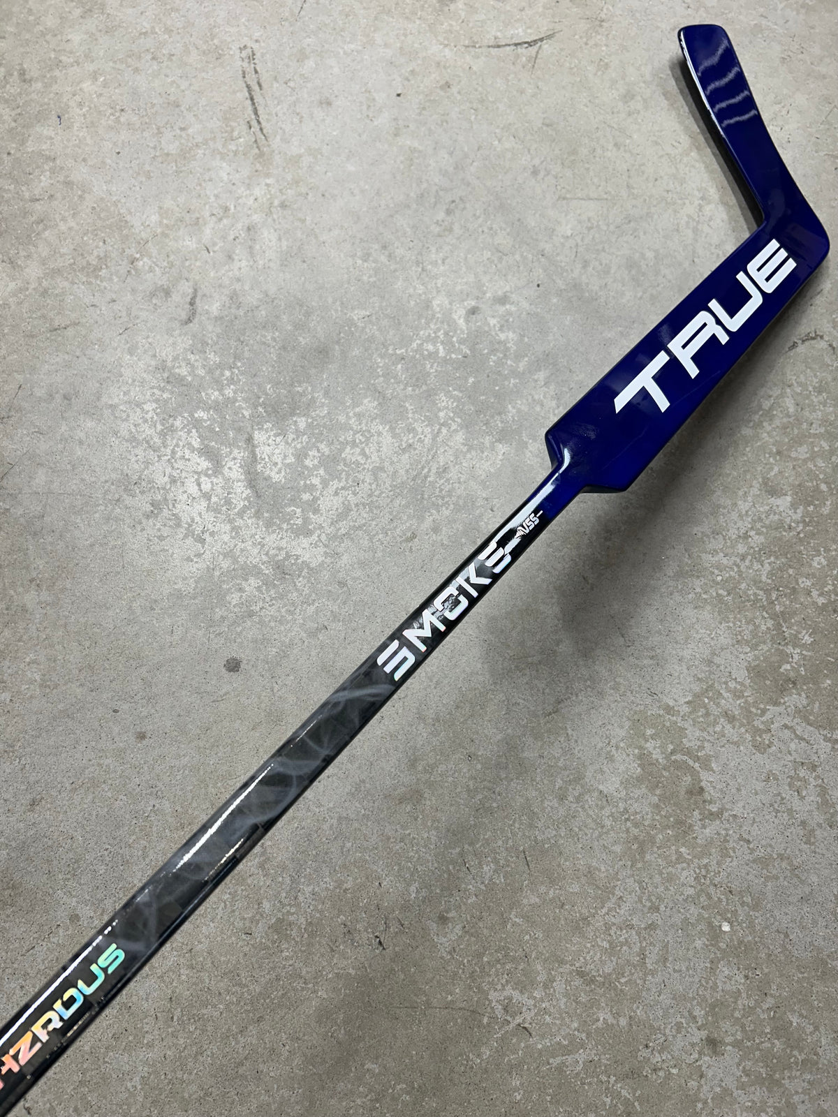 Left Hand 24” True Hzrdus Smoke Goalie Stick New NHL Pro stock