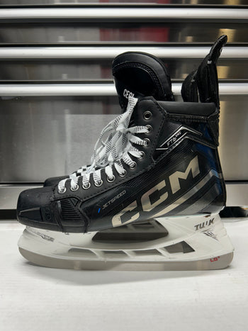 CCM Jetspeed FT6 Pro Skate Size  10.5 Used Wide Width NHL Cody Ceci Pro Stock