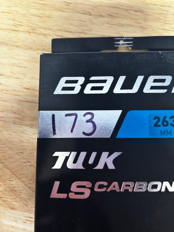 263mm Bauer TUUK LS Carbon Lite New VEGAS GOLDEN KNIGHTS NHL Pro Stock (Blade/Runner)