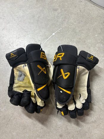 14” Bauer Vapor Hyperlite Gloves NCAA Used