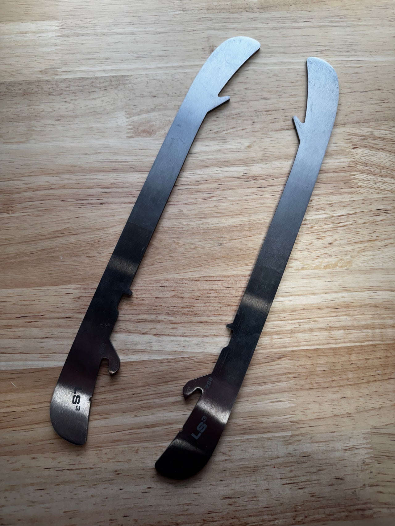 288mm Bauer LS3 NHL Pro Stock Used Steel (Blade/Runner)