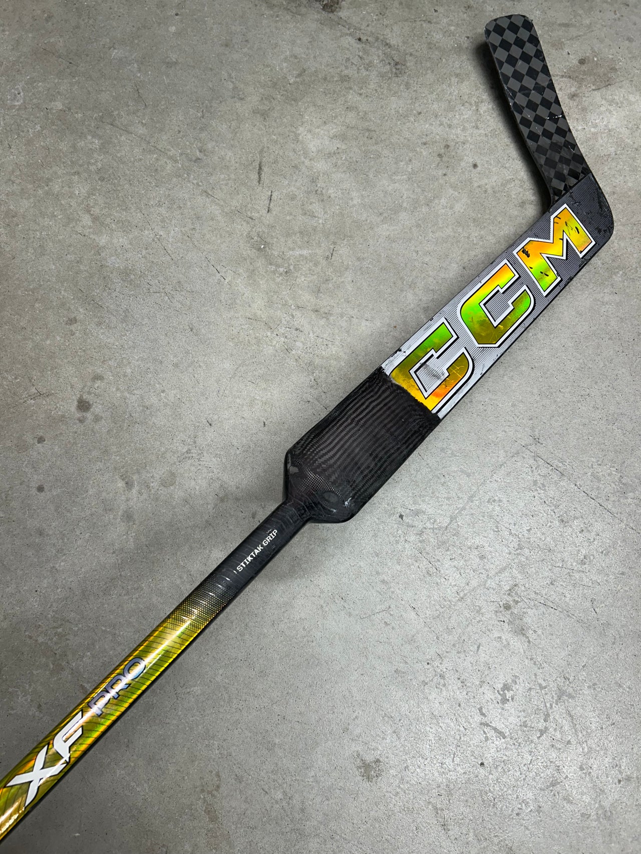 Left Hand 25” CCM XF Pro Goalie Stick (Restored)
