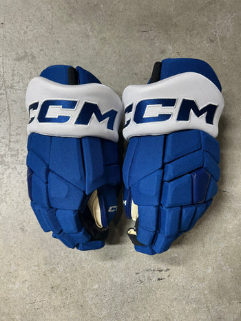 15” CCM Pro Toronto Maple Leafs Hockey Gloves (New)
