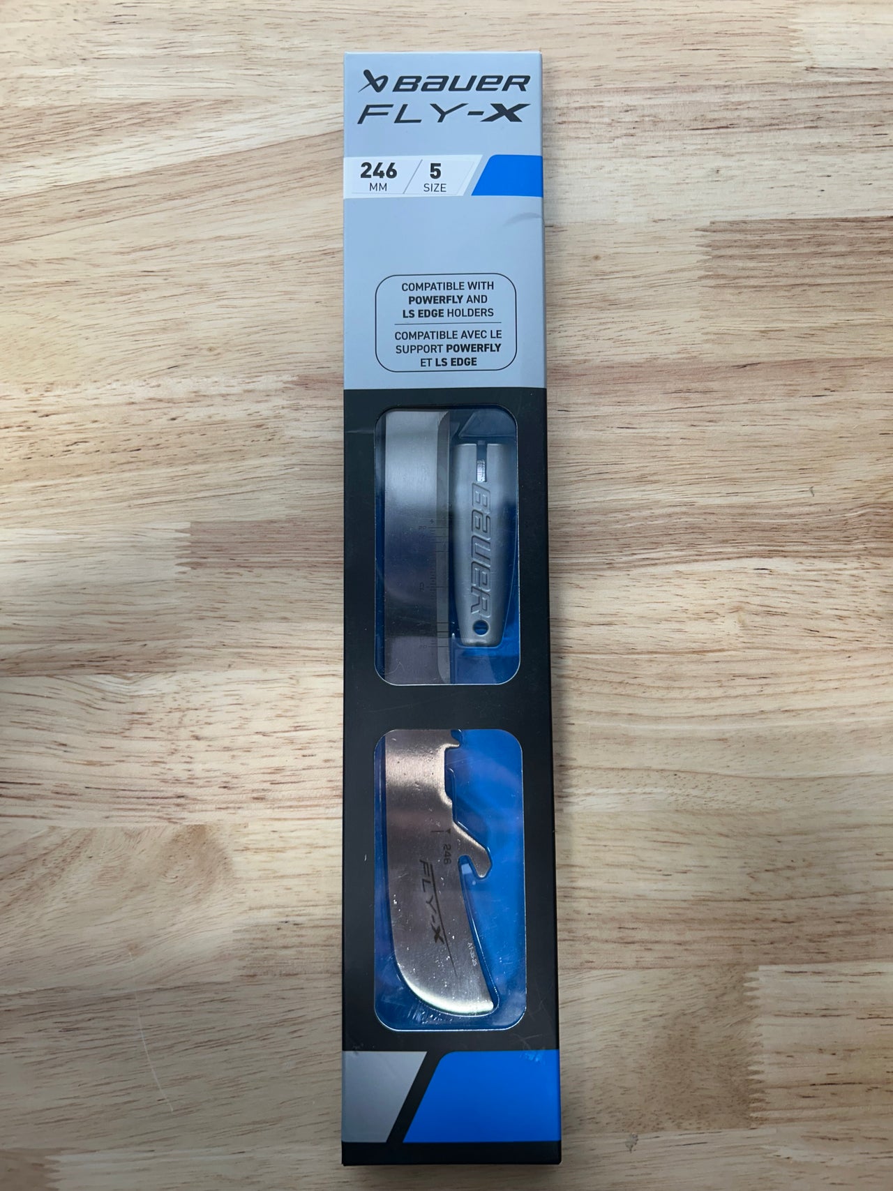 246mm Bauer FLY-X (New) NHL Pro Stock (Blade/Runner)