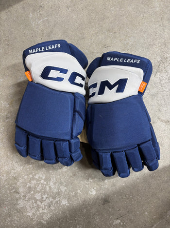 14” CCM Pro Toronto Maple Leafs John Tavares Pro Stock Gloves (New)