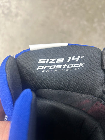 14” True Catalyst 9X Team USA Pro Stock Hockey Gloves (New)