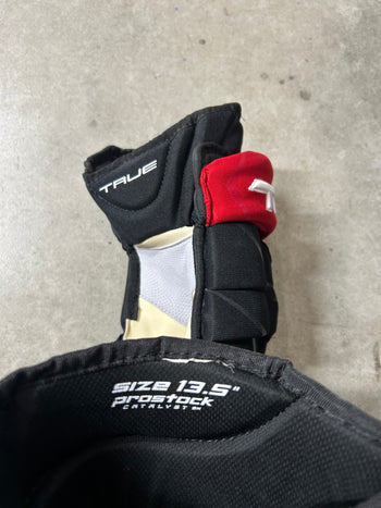 13.5” True Catalyst 9X Pro Stock Hockey Gloves Ottawa Senators (New)