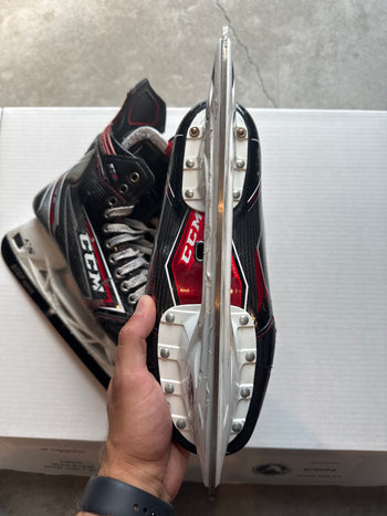 CCM FT2 Pro Skate Used Size 9.5 Regular Width AHL Pro Stock