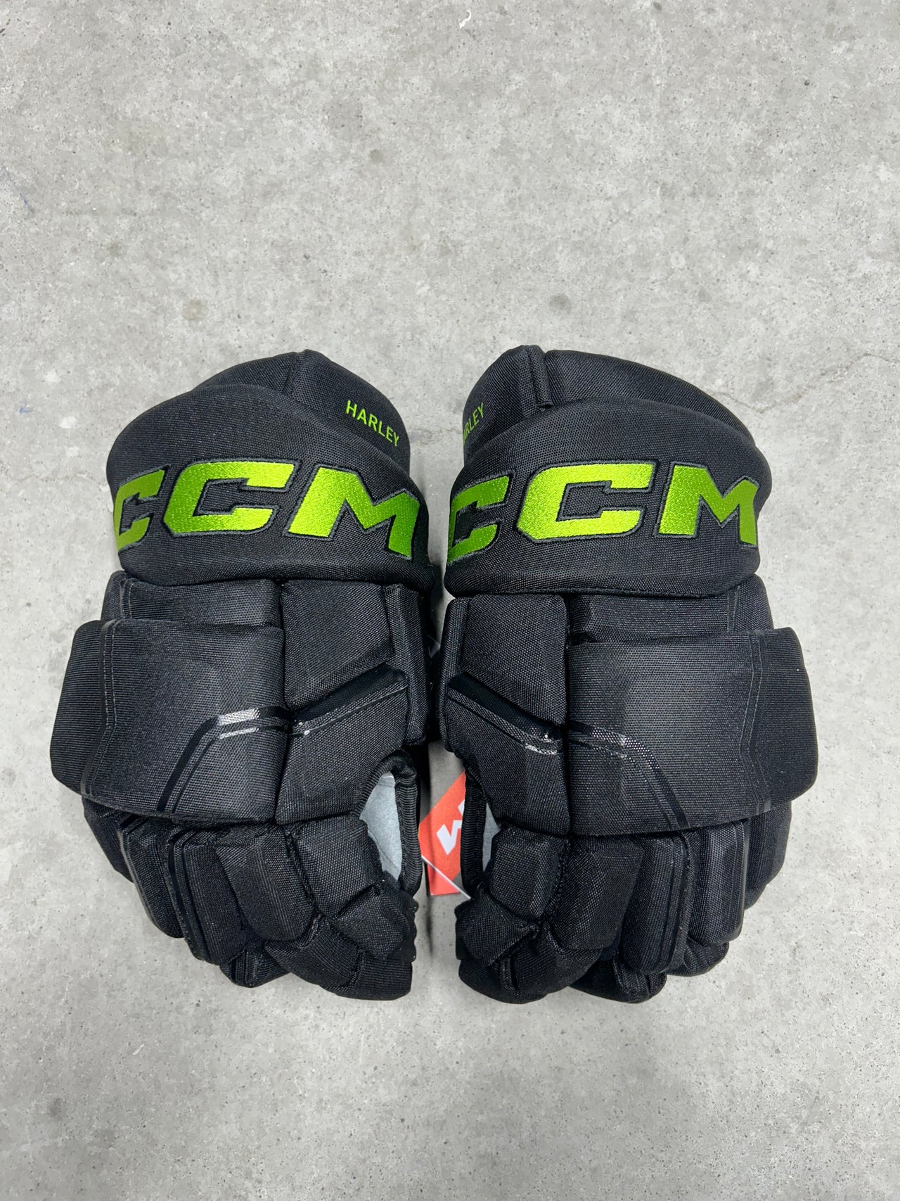 14” CCM HGQL Dallas Stars Thomas Harley Pro Hockey Gloves (New)