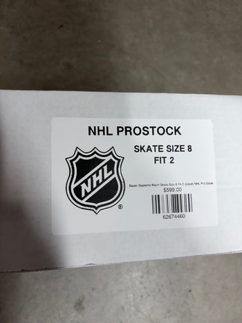 Bauer Supreme Mach Skate Size 8 FIT 2 (Used) NHL Pro Stock