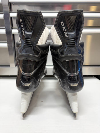 CCM Ribcor Total Custom 100K Pro Size 10 Regular Width (Used) NHL Pro Stock