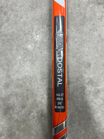 Left Hand 26” CCM EFLEX 4 Goalie Stick New - Lukáš Dostál - NHL Anaheim Ducks ￼