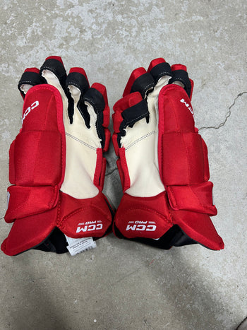 15” CCM Pro Stock NCAA Hockey Gloves (New)