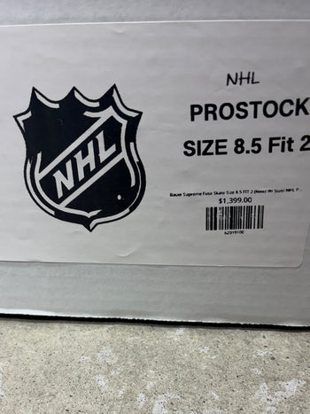 Bauer Supreme Fuse Skate Size 8.5 FIT 2 (New) W/ Steel NHL Pro Stock