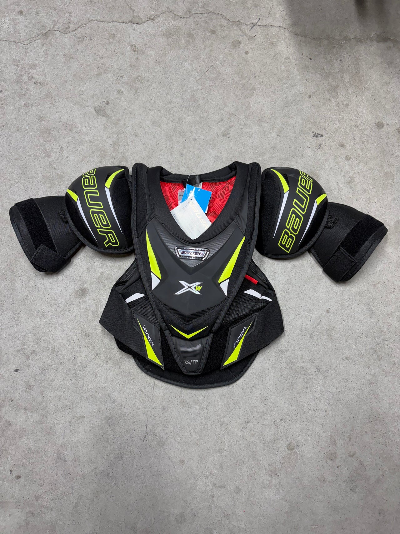 Extra Small Bauer Vapor X Pro Stock Shoulder Pads (New)