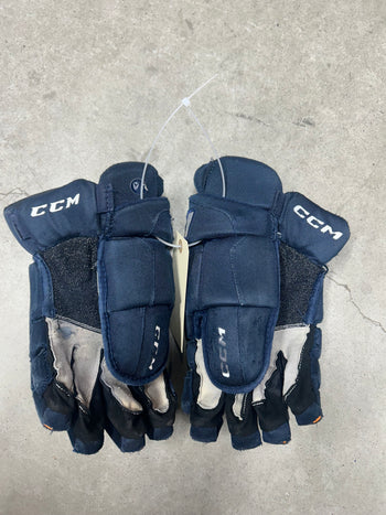 14” CCM HGQL QMJHL Pro Stock Hockey Gloves (Used)