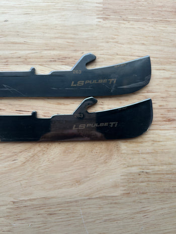 263mm Bauer Pulse-TI Columbus Blue Jackets Pro Stock (Blade/Runner)