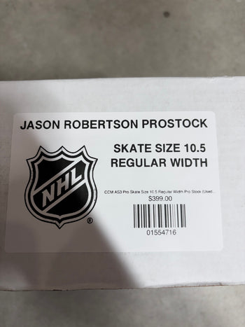 CCM AS3 Pro Skate Size 10.5 Regular Width Pro Stock (Used) JASON ROBERTSON