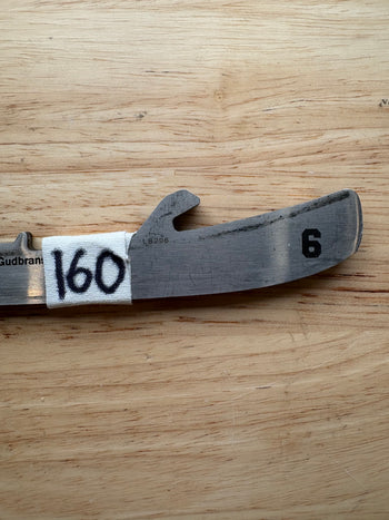 296mm Bauer LS Pulse  SS NHL Pro Stock Used Steel (Blade/Runner)