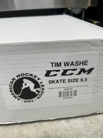 CCM ASV Pro Skate Used Size 9.5 Regular Width AHL Pro Stock