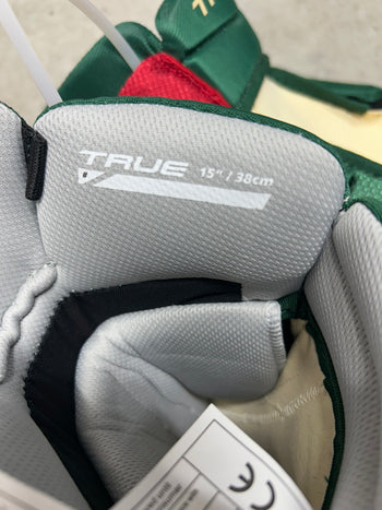 15” True Catalyst 9X Pro Stock Hockey Gloves Minnesota Wild ￼ (New)