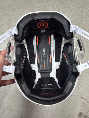 Large Warrior Covert CF100 Helmet New ECHL Pro Stock