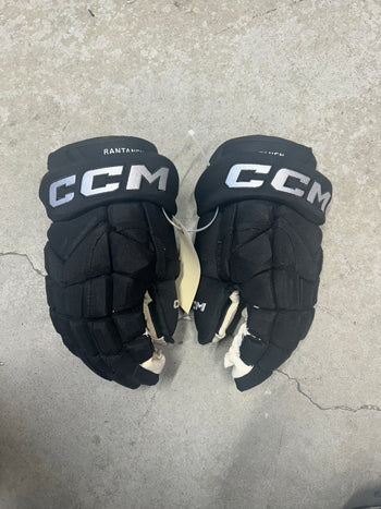 15” CCM HG12 Dallas Stars Hockey Gloves Pro Stock (Like New)